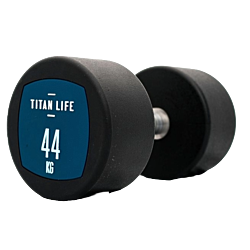 TITAN LIFE PRO Dumbbell 44kg PU BLUE