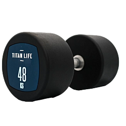 TITAN LIFE PRO Dumbbell 48kg PU BLUE