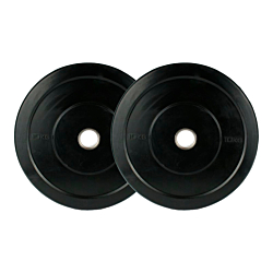 TITAN LIFE Bumper Plate 10 kg, Set of 2