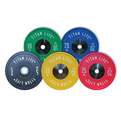 TITAN LIFE PRO Bumper Plate Elite 5-25 Kg