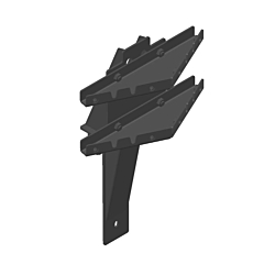 Torque X-CREATE SIDE ATTACHMENT MOUNT DOUBLE