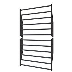 Torque X-Create Offset Stall Bars (1.2M)