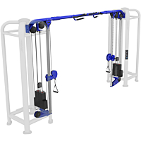  Life Fitness MJ Adj. Cable Crossover (MJ8, MJ12)