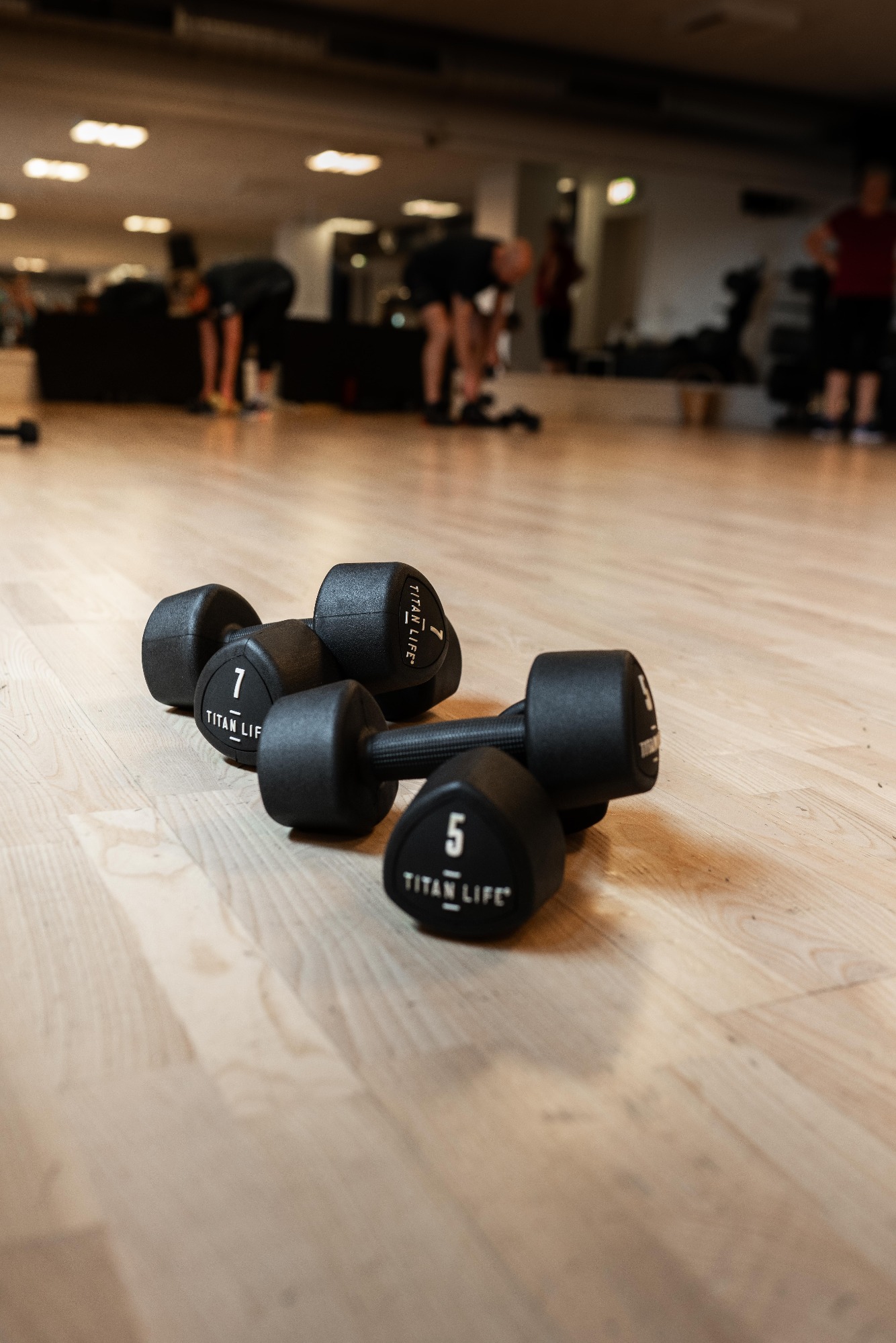 TITAN LIFE PRO Dumbbell Aerobic 1-10 kg, Rubber