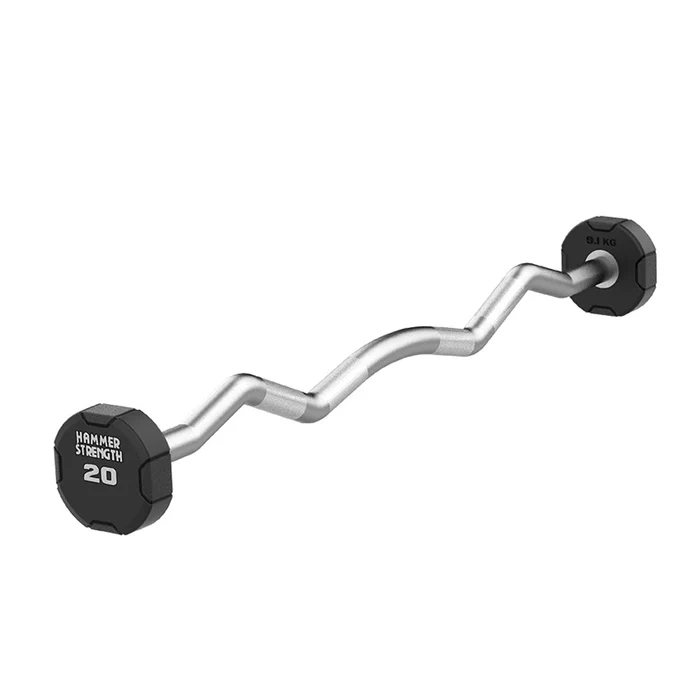 Hammer Strength Barbell EZ Curl 10-45 kg