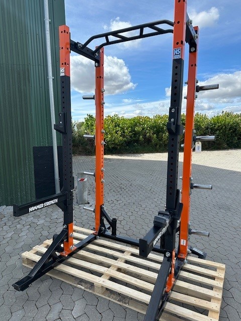 Brugt - Hammer Strength Athletic Half Rack (Black/Orange)