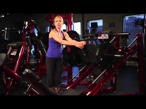 Hammer Strength Plate-Loaded Linear Leg Press