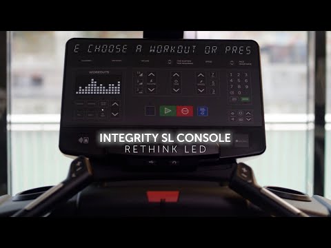 Life Fitness Aspire Recumbent Bike, SL Console