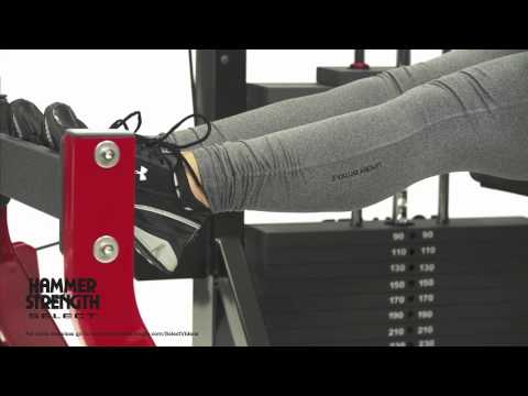Hammer Strength Select Horizontal calf