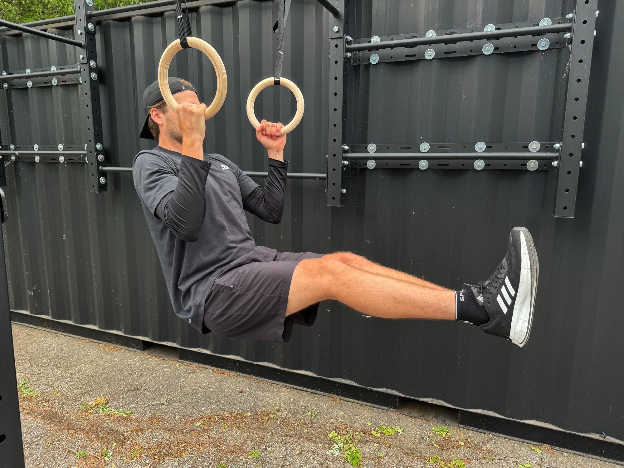 TITAN LIFE PRO Gym Rings Wooden