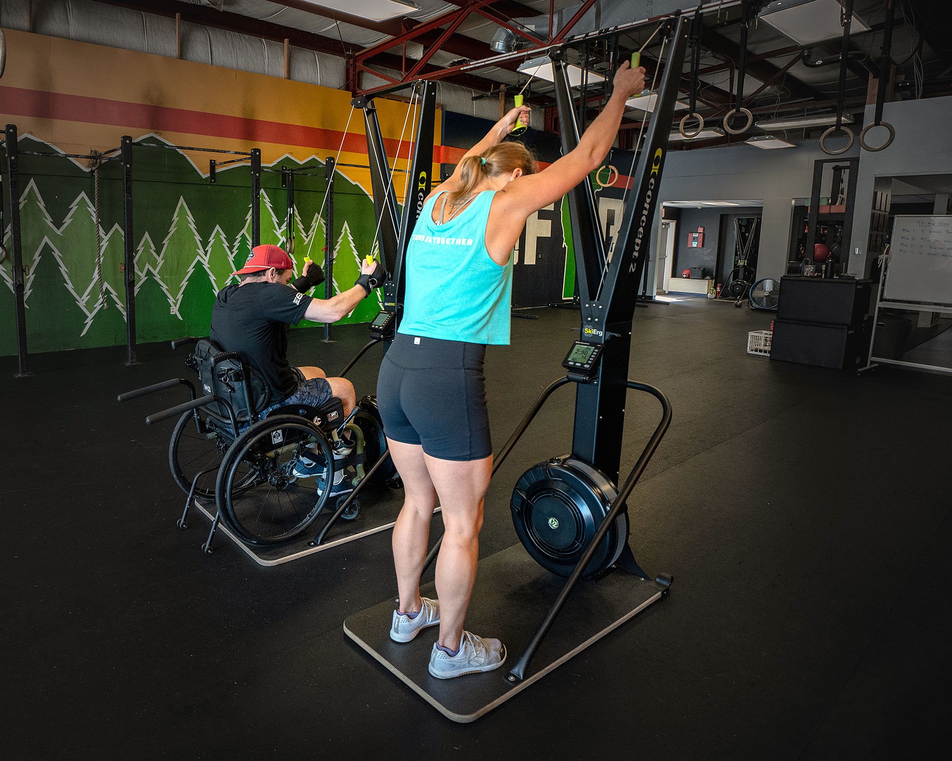 Concept2 SkiErg Gulvstander