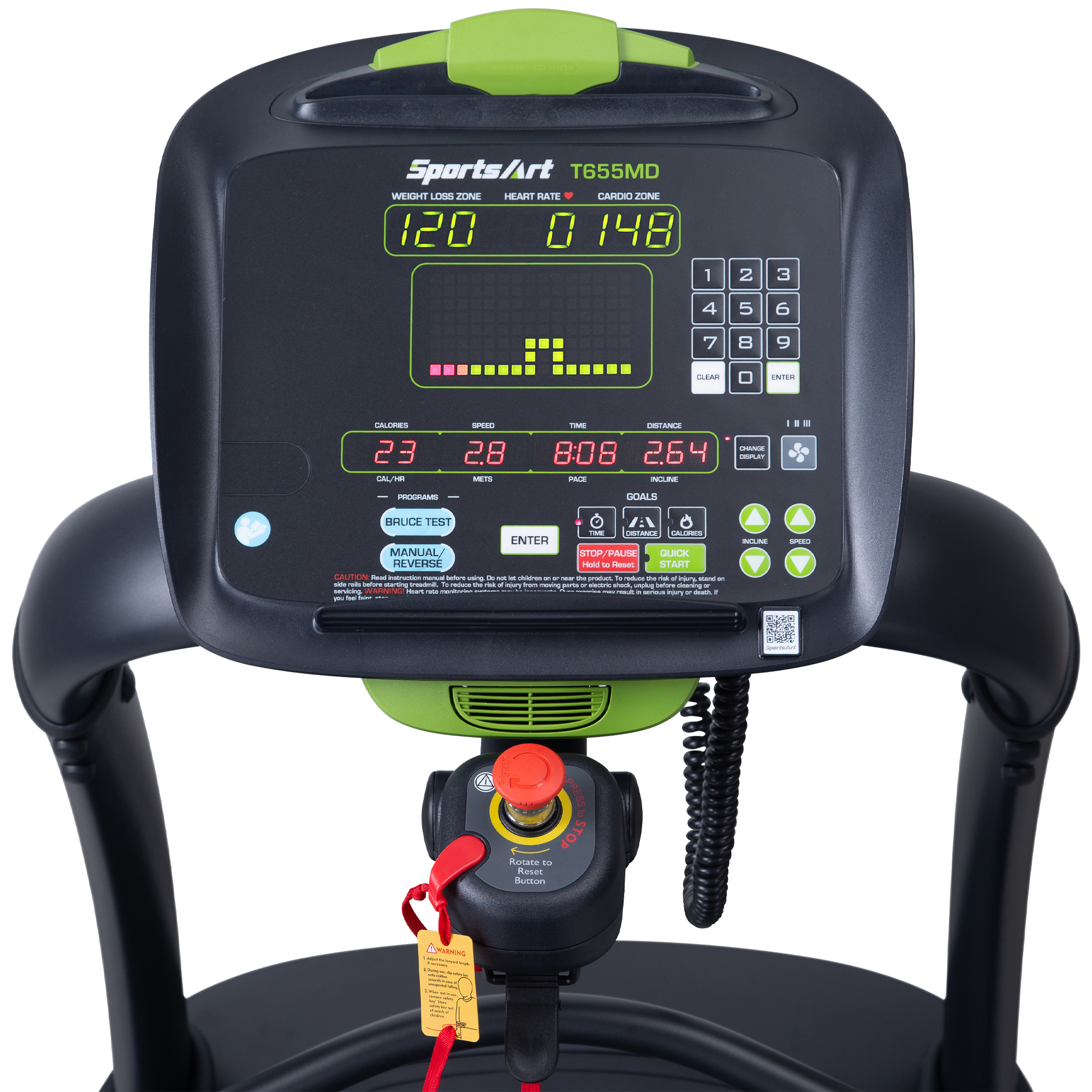 SportsArt T655MD Treadmill, incl platform