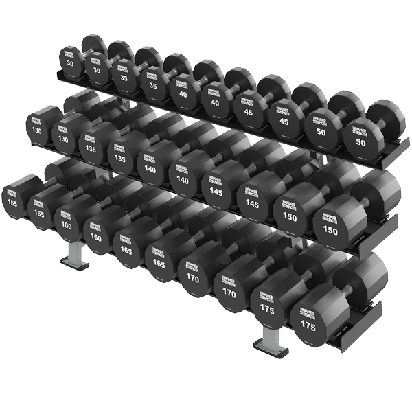 Hammer Strength Three Tier XL Dumbbell Rack