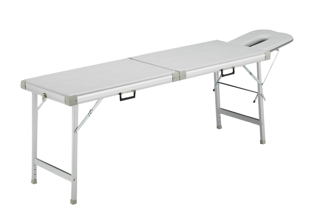 Transportabelt massagebriks 210 x 56 cm m. næsehul